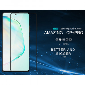 Folie protectie telefon Samsung Galaxy S10 Lite - Nillkin CP+Pro - Black - Img 3