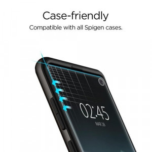 Folie protectie telefon Samsung Galaxy S10 (set 2) - Spigen Neo Flex - Clear - Img 3