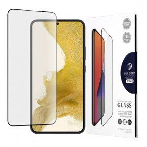 Folie protectie telefon Samsung Galaxy S22 Plus 5G / S23 Plus - Dux Ducis Tempered Glass - Black - Img 1