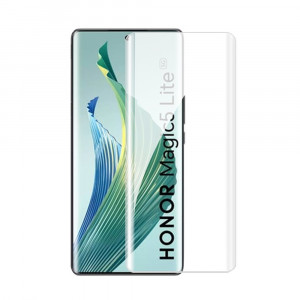 Folie telefon Honor Magic5 Lite - Lito 3D UV Glass - Clear - Img 2