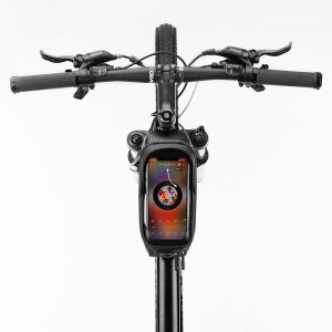 Geanta pentru Bicicleta 1.7l - RockBros Top Front Frame (B68) - Black - Img 3
