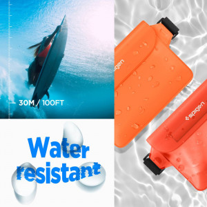 Geanta Waterproof pentru Accesorii (set 2) - Spigen (A620) - Sunset Orange - Img 3