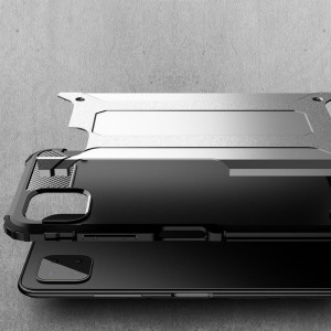 Husa Oppo A94 4G / Reno5 Lite 4G - Techsuit Hybrid Armor - Black - Img 2