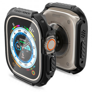 Husa pentru Apple Watch Ultra - Spigen Tough Armor - Black - Img 4