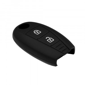 Husa pentru cheie Suzuki Ertiga, Swift, Dzire, Maruti - Techsuit Car Key Case (3014.01) - Black - Img 3