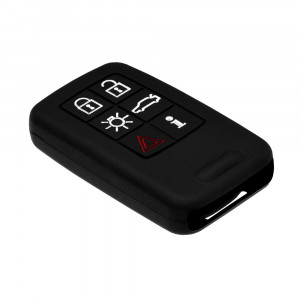 Husa pentru cheie Volvo S60, V60, S80, V70 - Techsuit Car Key Case (1028.02) - Black - Img 4
