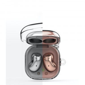 Husa pentru Samsung Galaxy Buds 2 Pro / 2 / Live / Pro - Ringke Hinge Case - Clear - Img 4