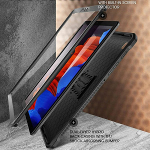Husa pentru Samsung Galaxy Tab A7 Lite - Supcase Unicorn Beetle Pro - Black - Img 4