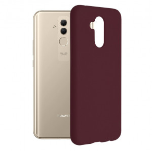 Husa telefon Huawei Mate 20 Lite - Techsuit Soft Edge Silicone - Plum Violet - Img 1