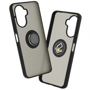 Husa telefon Huawei nova Y70 - Techsuit Glinth - Black - Img 1