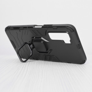 Husa telefon Huawei P40 Lite 5G - Techsuit Silicone Shield - Negru - Img 2