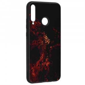 Husa telefon Huawei P40 lite E / Y7p - Techsuit Glaze Series - Red Nebula - Img 2