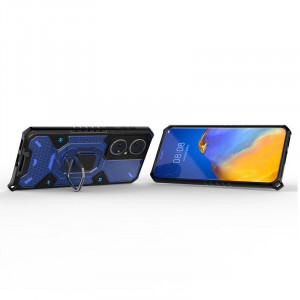 Husa telefon Huawei P50 - Techsuit Honeycomb Armor - Blue - Img 2