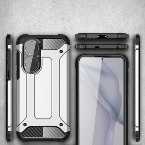 Husa telefon Huawei P50 - Techsuit Hybrid Armor - Black - Img 4