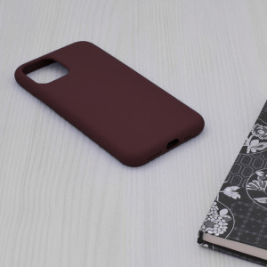 Husa telefon iPhone 11 Pro - Techsuit Soft Edge Silicone - Plum Violet - Img 4