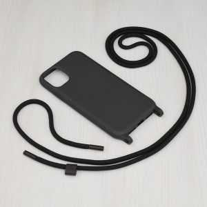Husa telefon iPhone 11 - Techsuit Crossbody Lanyard - Black - Img 2