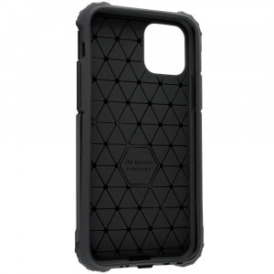 Husa telefon iPhone 11 - Techsuit Hybrid Armor - Black - Img 4