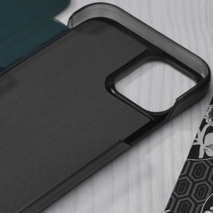 Husa telefon iPhone 12 / 12 Pro - Techsuit eFold Series - Dark Green - Img 3