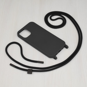 Husa telefon iPhone 12 Pro - Techsuit Crossbody Lanyard - Black - Img 2