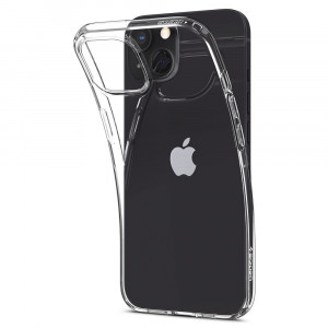 Husa telefon iPhone 13 Mini - Spigen Liquid Crystal - Clear - Img 4