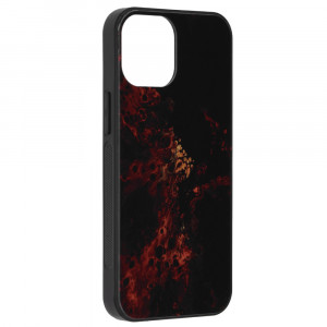 Husa telefon iPhone 13 mini - Techsuit Glaze Series - Red Nebula - Img 2
