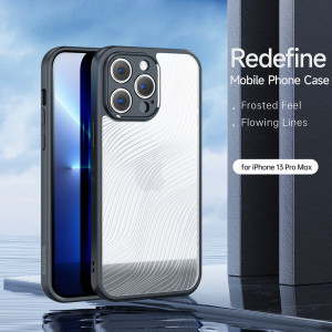 Husa telefon iPhone 13 Pro Max - Dux Ducis Aimo Series - Black - Img 3