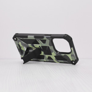 Husa telefon iPhone 13 Pro - Techsuit Blazor Series - Camo Lime - Img 2