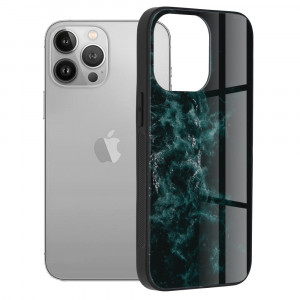 Husa telefon iPhone 13 Pro - Techsuit Glaze Series - Blue Nebula