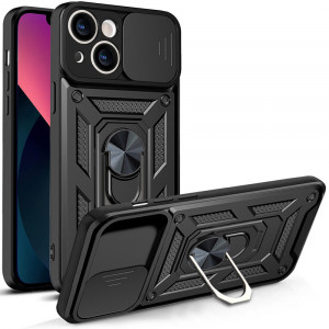 Husa telefon iPhone 13 - Techsuit CamShield Series - Black - Img 1
