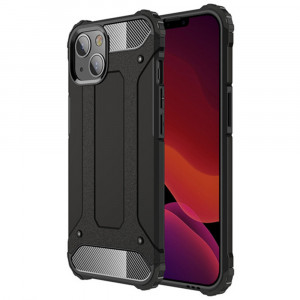 Husa telefon iPhone 13 - Techsuit Hybrid Armor - Black - Img 1