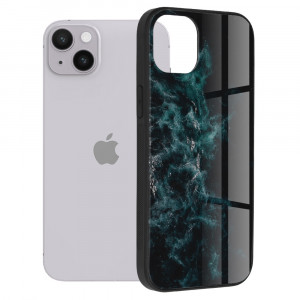 Husa telefon iPhone 14 Plus - Techsuit Glaze Series - Blue Nebula - Img 1
