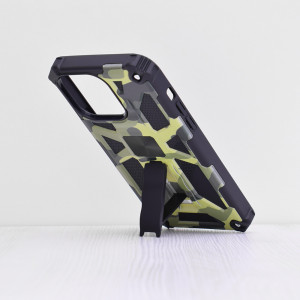 Husa telefon iPhone 14 Pro Max - Techsuit Blazor Series - Camo Lime - Img 3
