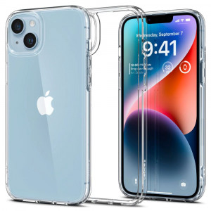 Husa telefon iPhone 14 - Spigen Ultra Hybrid - Crystal Clear