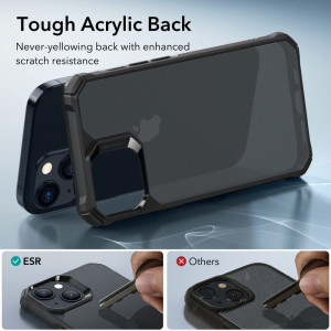 Husa telefon iPhone 15 Plus - ESR Air Armor - Frosted Black - Img 3