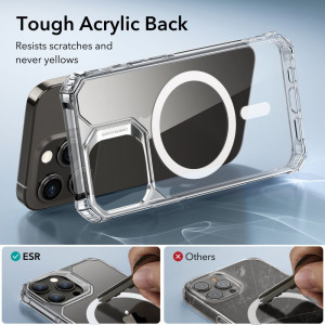 Husa telefon iPhone 15 Pro - ESR Air Armor HaloLock - Clear - Img 4