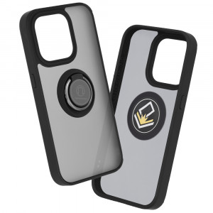 Husa telefon iPhone 15 Pro - Techsuit Glinth - Black - Img 1