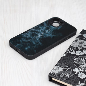 Husa telefon iPhone 15 - Techsuit Glaze Series - Blue Nebula - Img 4