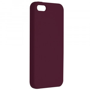Husa telefon iPhone 5 / 5s / SE - Techsuit Soft Edge Silicone - Plum Violet - Img 2
