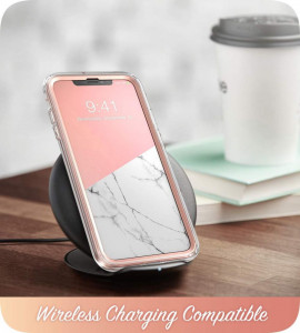 Husa telefon iPhone XR - I-Blason Cosmo - Marble - Img 4
