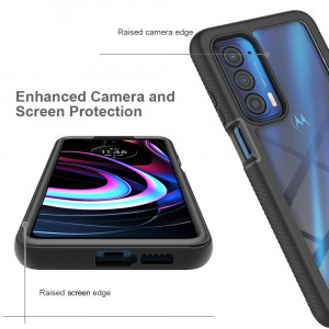 Husa telefon Motorola Edge 20 + Folie - Techsuit Defense360 Pro - Black - Img 4