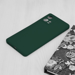 Husa telefon Motorola Edge 30 Fusion - Techsuit Soft Edge Silicone - Dark Green - Img 3