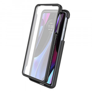 Husa telefon Motorola Edge 30 Pro + Folie - Techsuit Defense360 Pro - Black - Img 4