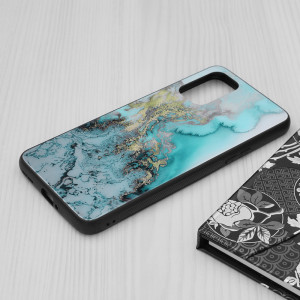Husa telefon OnePlus 9R - Techsuit Glaze Series - Blue Ocean - Img 3