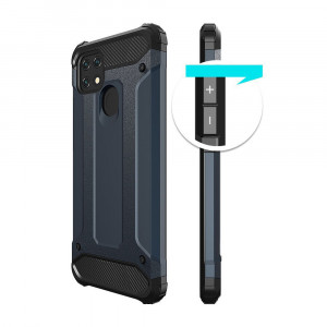 Husa telefon Oppo A15 / A15s - Techsuit Hybrid Armor - Black - Img 4