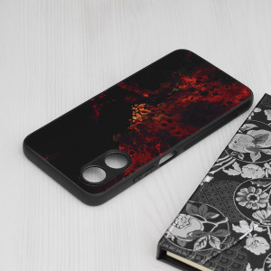 Husa telefon Oppo A17 - Techsuit Glaze Series - Red Nebula - Img 4