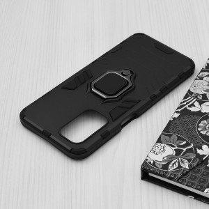 Husa telefon Oppo A54 5G / A74 5G / OnePlus Nord N200 5G - Techsuit Silicone Shield - Black - Img 4