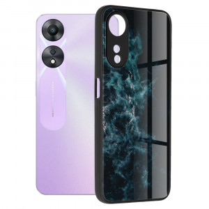 Husa telefon Oppo A58 5G / A78 5G - Techsuit Glaze Series - Blue Nebula - Img 1