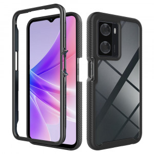 Husa telefon Oppo Oppo A57 4G / A57s / OnePlus Nord N20 SE + Folie - Techsuit Defense360 Pro - Black - Img 1
