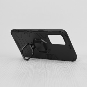 Husa telefon Oppo Reno6 5G - Techsuit Silicone Shield - Black - Img 2