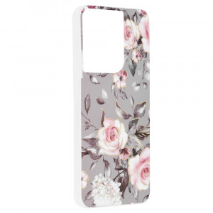 Husa telefon Oppo Reno8 - Techsuit Marble Series - Bloom of Ruth Gray - Img 2
